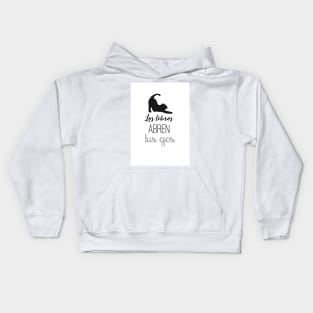 The books open your eyes Kids Hoodie